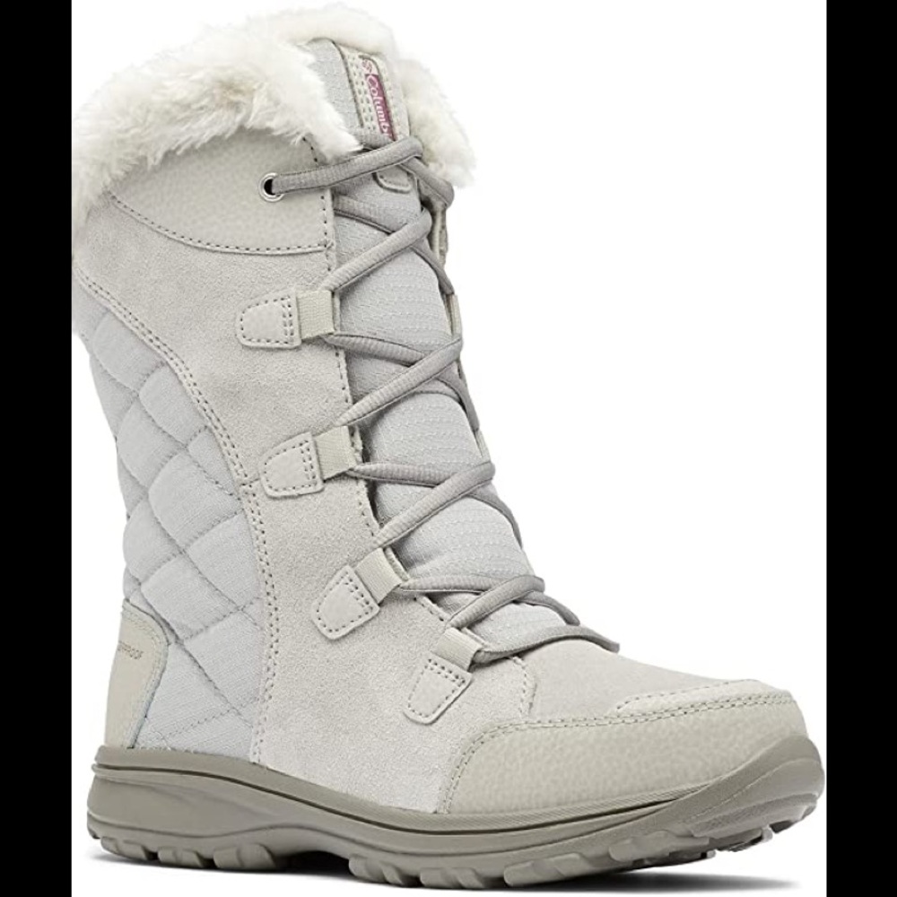 New Womens Columbia Omni Grip Snow Ski Boots 100% Leather Waterproof Ant… - Picture 1 of 1